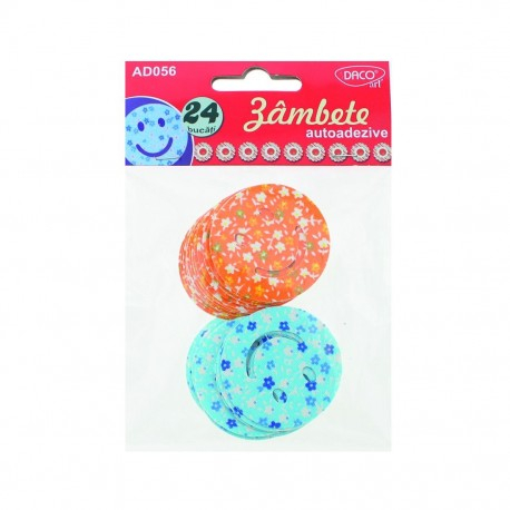 Accesorii Craft - Ad056 Zambete Autoadeziv Textil  [1]