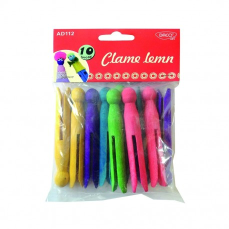 Accesorii Craft - Ad112 Cleme Lemn Daco [1]