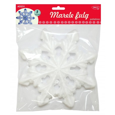 Accesorii Craft - Ad231 Marele Fulg 21 Cm Polistiren  [1]