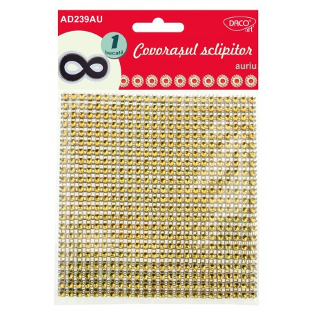 Accesorii Craft - Ad239 Covorasul Sclipitor Auriu Daco [1]