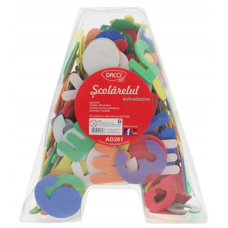Accesorii Craft - Ad261 Scolarelul Spuma Aa Daco [1]