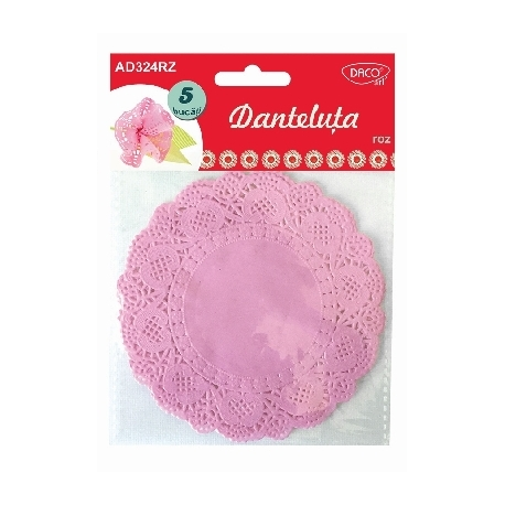 Accesorii Craft - Ad324Rz Danteluta Roz Daco [1]