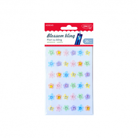 Accesorii Craft - Ad345 Flori Cu Bling Daco [1]