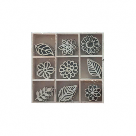 Accesorii Craft - Ad366 Floricele Lemnoase Daco [1]