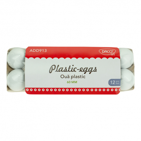 Accesorii Craft - Ad913 Oua Plastic 6 Cm Daco [1]