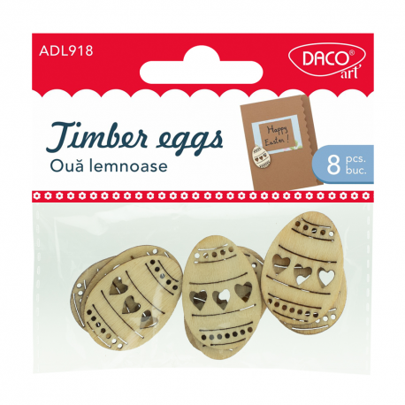 Accesorii Craft - Ad918 Oua Lemnoase Daco [1]