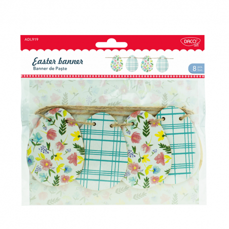 Accesorii Craft - Ad919 Banner De Paste Daco [1]