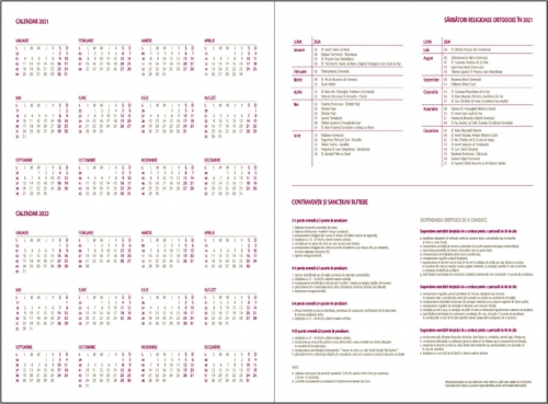 Agenda AVANTAJ Saptamanala Albastru [3]