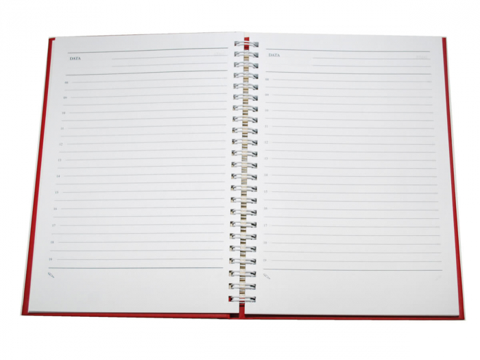 Agenda Nedatata A5 Clasica cu Spira Ascunsa Arhi Design [5]