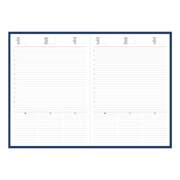 Agenda nedatata BRISTOL Albastru [2]