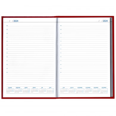 Agenda nedatata DOMINO Rosu [5]