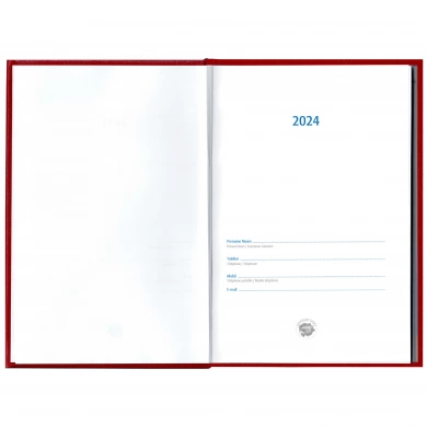 Agenda nedatata DOMINO Rosu [2]