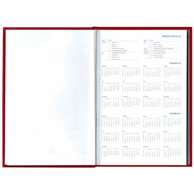 Agenda nedatata DOMINO Rosu [3]