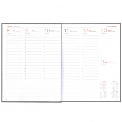 Agenda saptamanala LUX Gri [5]