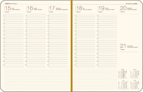 Agenda saptamanala PRESTIGE Albastru [2]