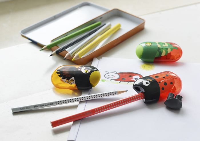 Ascutitoare Cu Radiera Buburuza Faber-Castell [3]