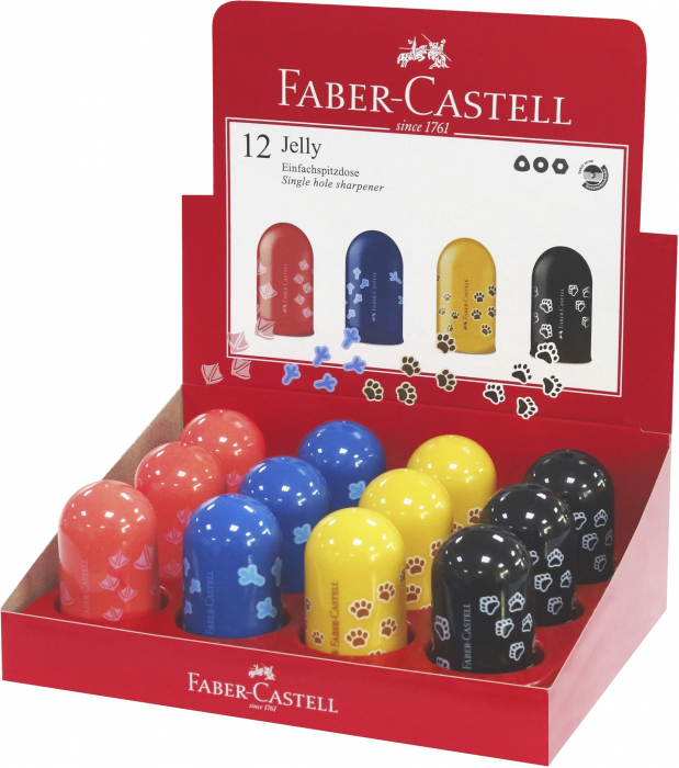 Ascutitoare Simpla Cu Container Amprente Faber-Castell [1]