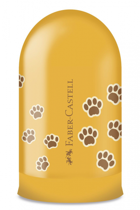 Ascutitoare Simpla Cu Container Amprente Faber-Castell [4]