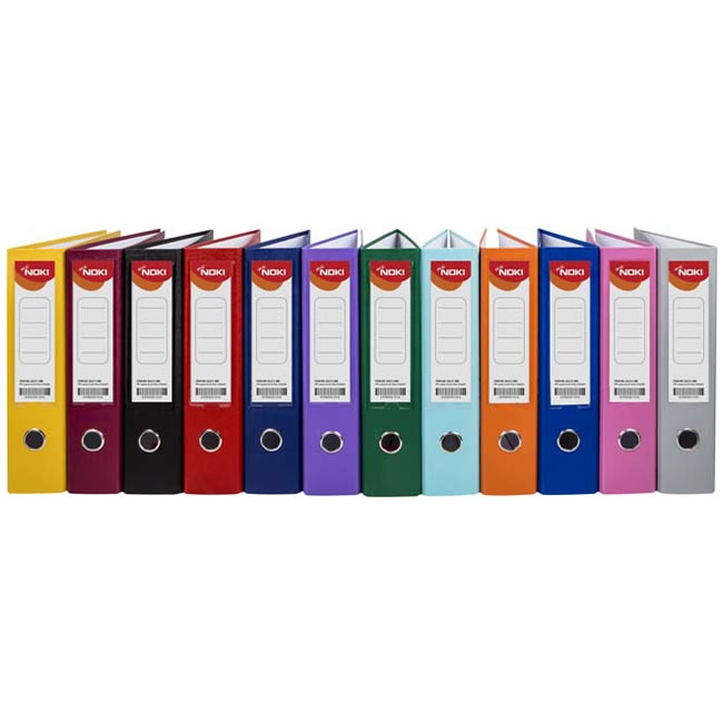 Biblioraft Plastifiat 7.5Cm Albastru Deschis Noki [2]