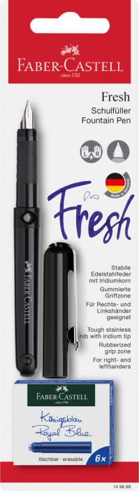 Blister Stilou Scolar Vario + 6 Cartuse Faber-Castell [4]