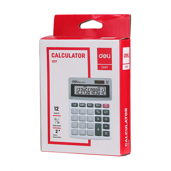 Calculator Birou 12Dig 1217 Deli [4]