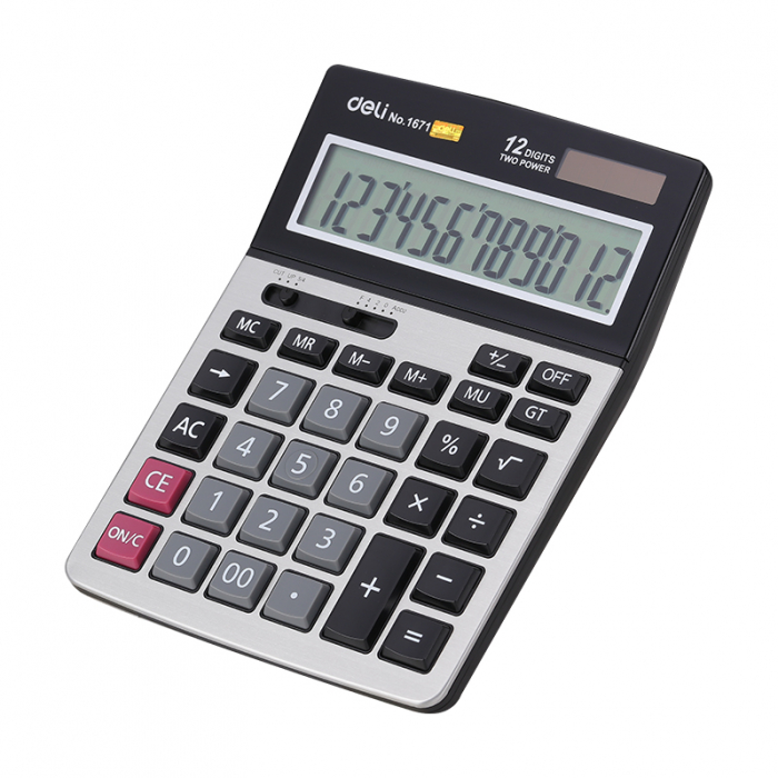 Calculator Birou 12Dig 1671 Deli [2]