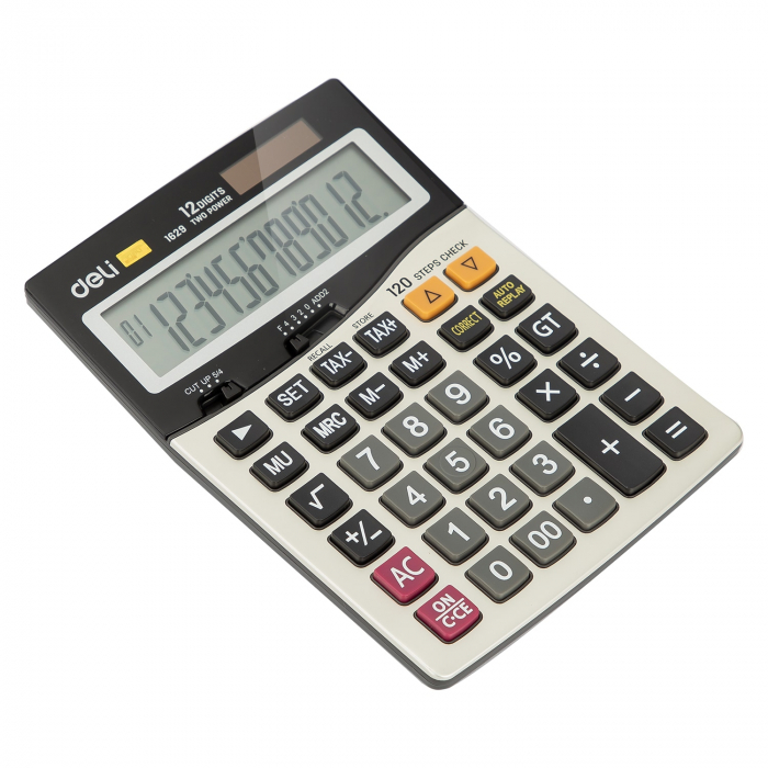 Calculator Birou 12Dig Metal 1629 Deli [3]