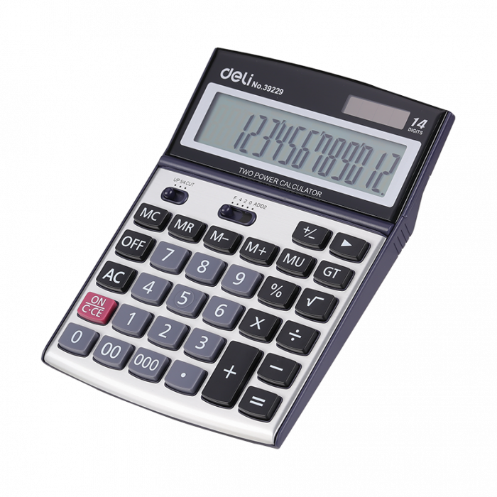 Calculator Birou 14Dig Metal 39229 Deli [3]