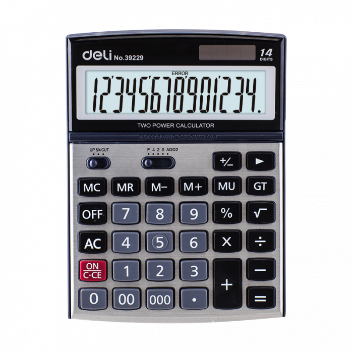 Calculator Birou 14Dig Metal 39229 Deli [2]