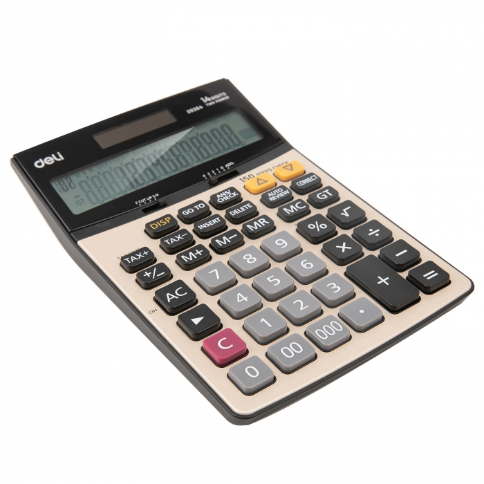 Calculator Birou 14Dig Metal 39264 Deli [3]
