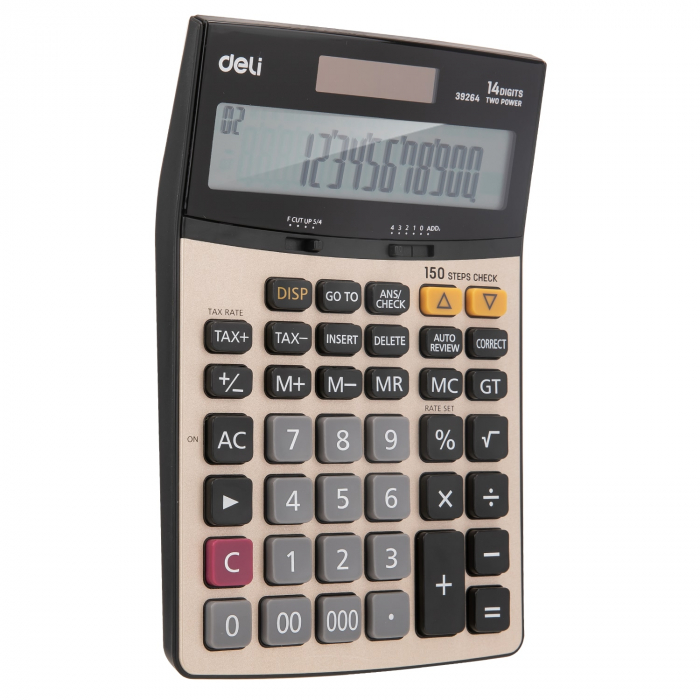 Calculator Birou 14Dig Metal 39264 Deli [2]