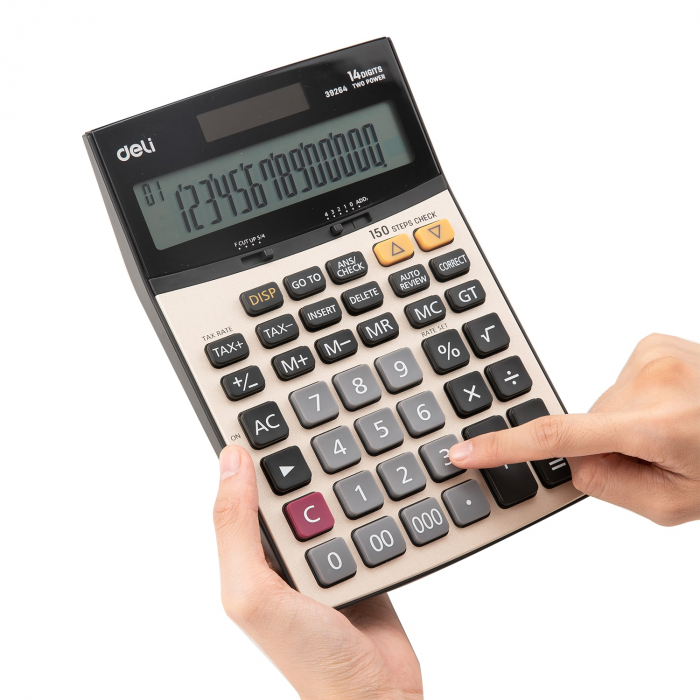 Calculator Birou 14Dig Metal 39264 Deli [5]