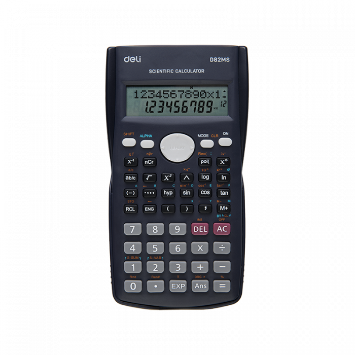 Calculator Stiintific 12Dig 240F 82Ms Deli [5]