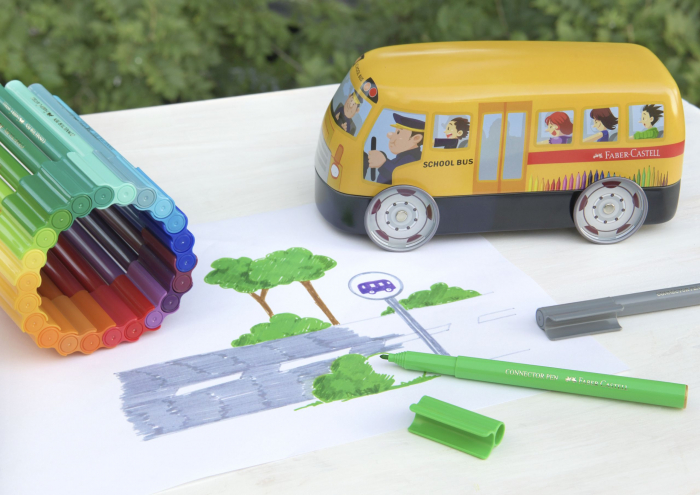 Carioca 33 Culori Autobuz Connector Faber-Castell [3]