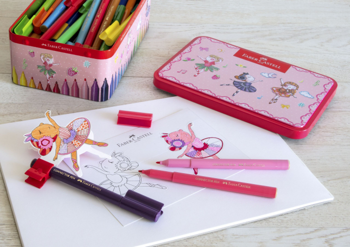 Carioca 33 Culori Ballerina Box Connector Faber-Castell [3]