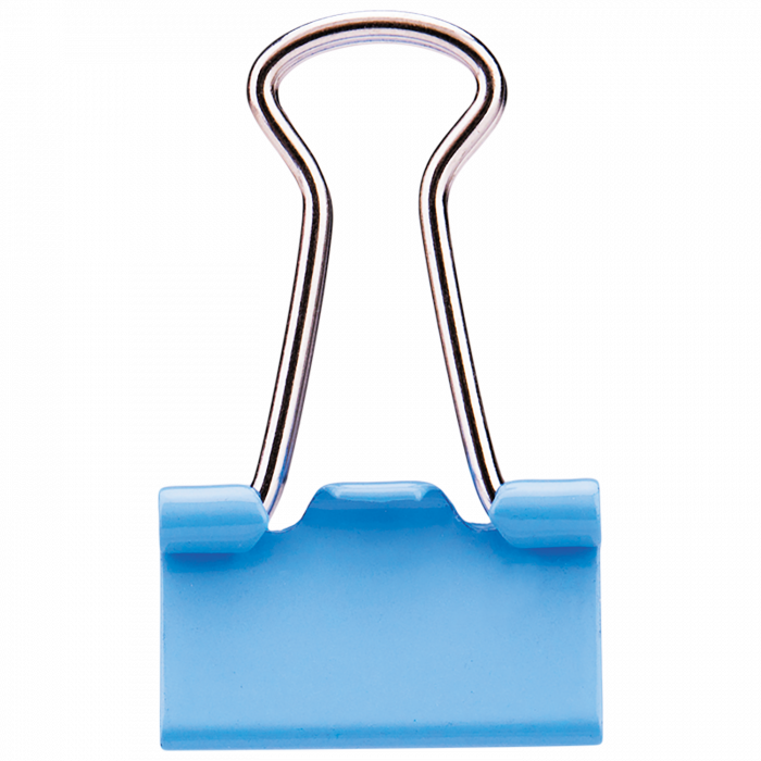 Clips Hartie 19Mm Color 40 Buc/Cut. Plastic Deli [2]