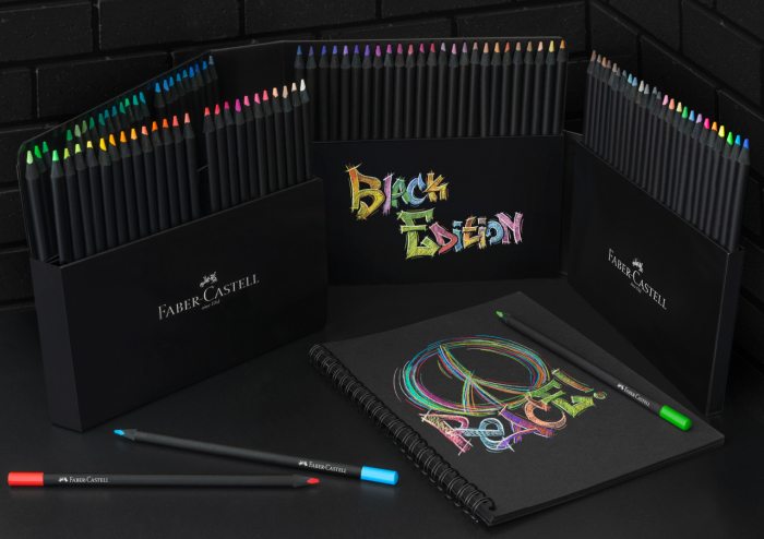 Creioane Colorate 100 Culori Black Edition Faber-Castell [3]