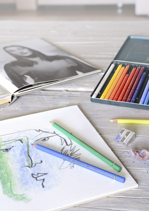 Creioane Colorate 24 Culori Polychromos Faber-Castell [3]