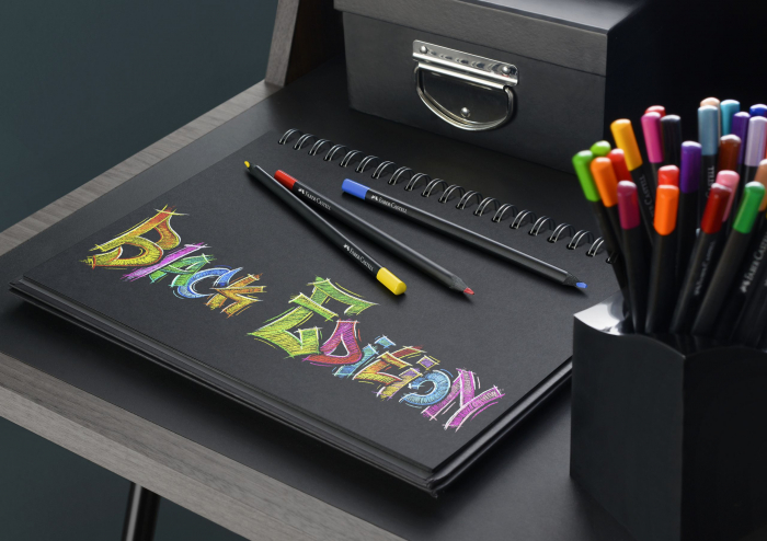 Creioane Colorate 36 Culori Black Edition Faber-Castell [2]