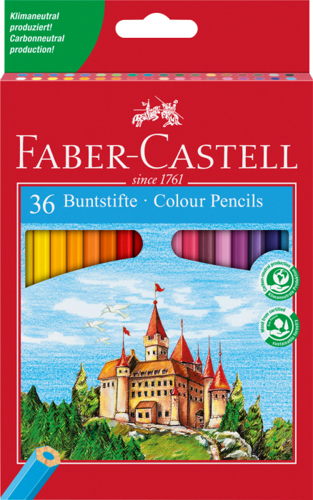 Creioane Colorate 36 Culori Faber-Castell [1]