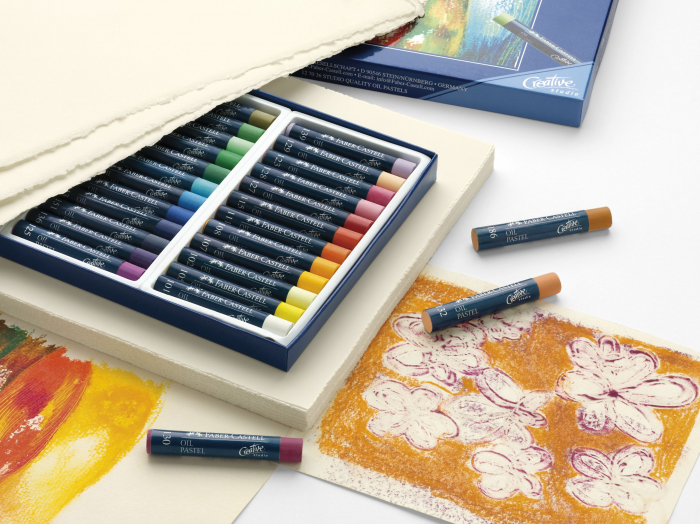 Creioane Ulei Pastel 24 Culori Faber-Castell [2]