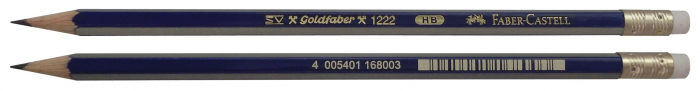 Creion Grafit Hb Cu Guma Goldfaber 1221 Faber-Castell [3]