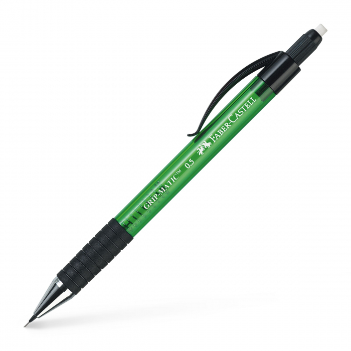 Creion Mecanic 0.5Mm Verde Grip-Matic 1375 Faber-Castell [2]