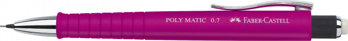Creion Mecanic 0.7Mm Poly Matic Roz Faber-Castell [1]