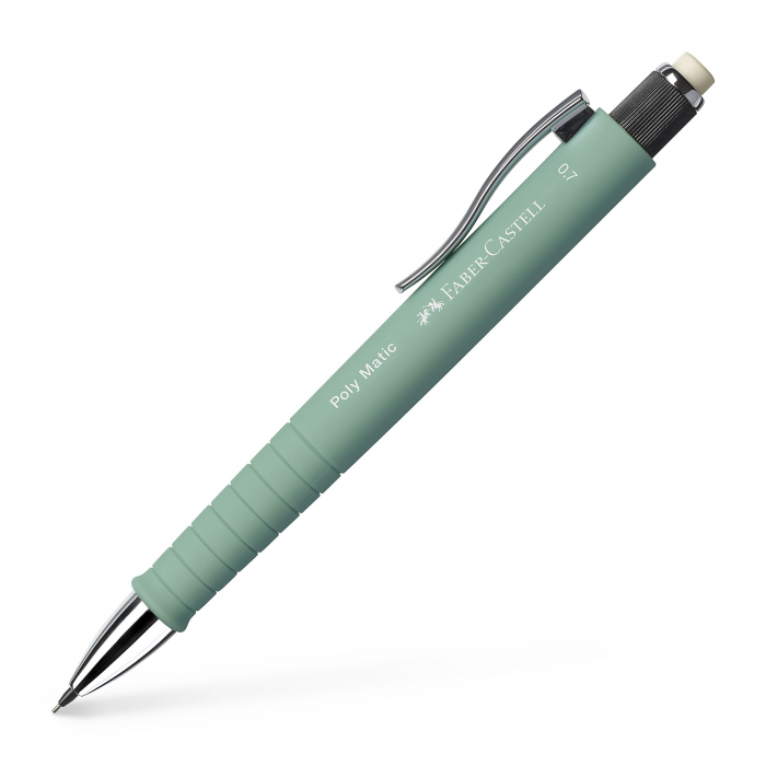 Creion Mecanic 0.7Mm Poly Matic Vernil Menta Faber-Castell [2]