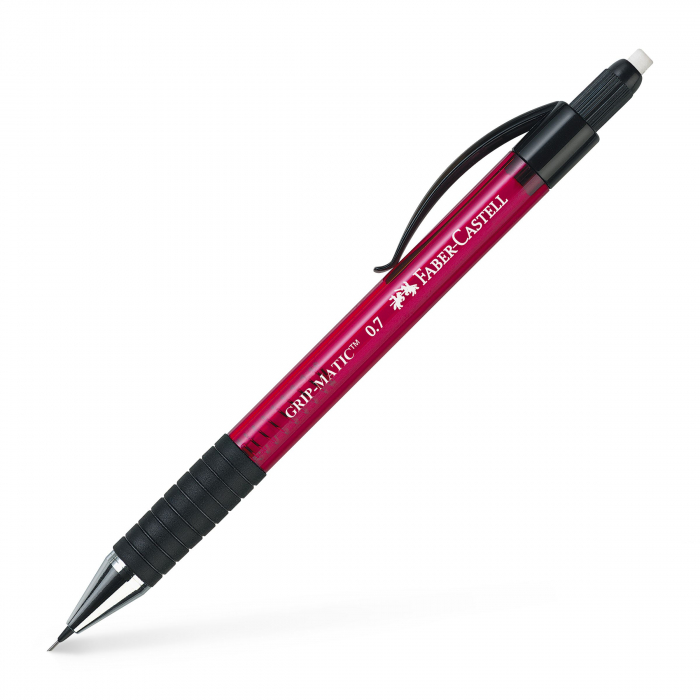 Creion Mecanic 0.7Mm Rosu Grip-Matic 1377 Faber-Castell [2]
