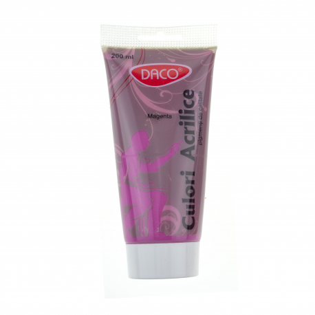 Culori Acril 200Ml Daco Roz Magenta Cu3200M [1]