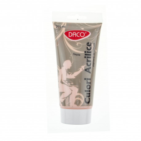 Culori Acril 200Ml Daco Sepia Cu3200S [1]