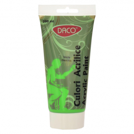 Culori Acril 200Ml Daco Verde Deschis Cu3200Vd [1]