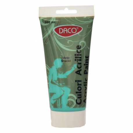 Culori Acril 200Ml Daco Verde Smarald Cu3200Vsm [1]